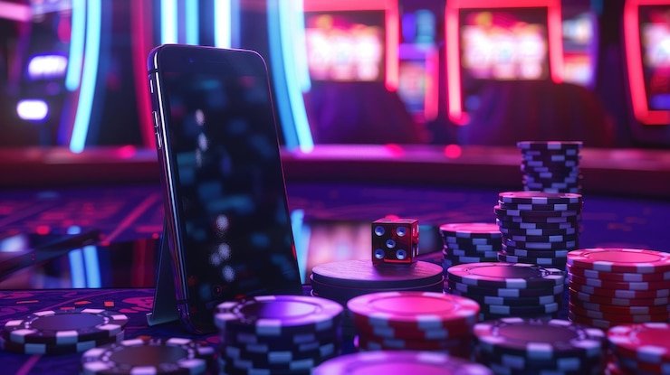 Live Texas Hold'em Bonus table showing dealer, player hole cards, and community cards layout